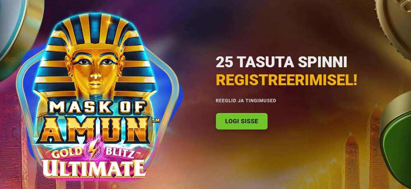 eesti internetikasiinod Tasuta spinnid